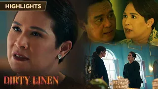 Leona remembers Carlos and Olivia's past | Dirty Linen (w/ English Subs)