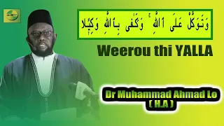 { Weerou thi YALLA }  Dr Muhammad Ahmad Lô ( H.A )