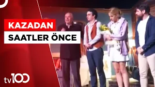 Trafik Kazası Geçiren Tiyatrocuların Sahneledikleri Oyunun Görüntüleri Ortaya çıktı | Tv100 Haber