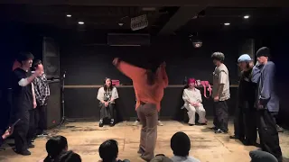 0回戦　後方腕組彼女面 vs K3TSU CREW / Real Beat vol.50 / 2024/05/17 @CLUB MOVE