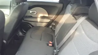 How to Fold Down Back Seats on a 2018 Kia Soul