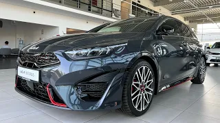 Kia Proceed GT [1.6 T-GDI 204KM 7DCT] wersja GT+AEB+TEC+PRE | kolor Dark Penta Metal | 4K