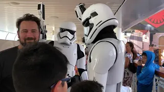 Storm Troopers patrol Disney Fantasy Cruise, January 2019, 4K