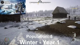 Medieval Dynasty - Survival/Crafting - Winter Year 1 / Part 4 - No commentary gameplay
