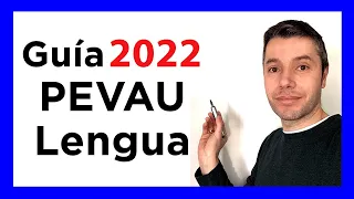 Guía Lengua Selectividad 2022 | PEVAU Andalucía EBAU Lengua