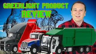 1:64th Scale Greenlight Collectibles S D Trucks Series 6 – Mack Granite, Anthem & LR Product Review