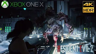 Resident Evil 2 Remake [4K HDR 60FPS UHD Xbox One X] Claire A Part 6 Gameplay
