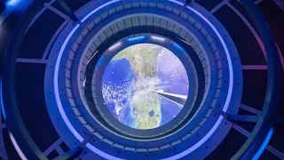 Space 220 Overview and "Stellarvator" Space Elevator Ride at EPCOT