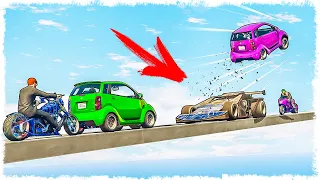 ПРОБЛЕМА ПРОБОК РЕШЕНА!!! УГАРНАЯ СТЕНКА НА СТЕНКУ В GTA ONLINE!!!