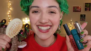 ASMR Christmas Pampering for Sleep 🎄🎁 (holiday roleplay, layered sounds, personal attention)