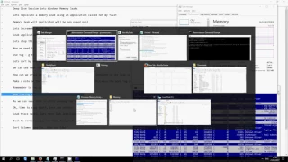 Memory  Leak Analysis, Poolmon, XPERF, Windows Performance Analyser