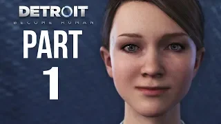 Прохождение Detroit: Become Human/ Detroit Стать Человеком- часть 1- Заложница