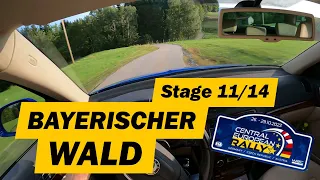 WRC Central European Rally 2023 | Stage 11/14 Knaus Tabbert Bayerischer Wald | POV Recce