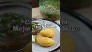 Cómo Hacer el Mejor Ají Colombiano para las Empanadas #shorts