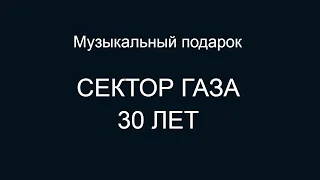 Музыкальное поздравление с днëм рождения. Сектор газа 30 лет