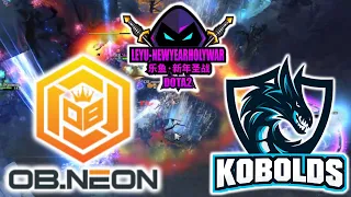 OB.NEON vs KOBOLDS - NEW YEAR HOLY WAR DOTA 2