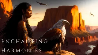 Enchanting Harmonies - Native American Flute and Guitar Meditation | Relaxation and Serenity