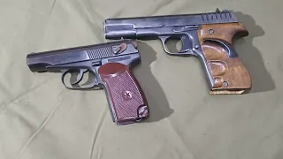 Външно сравнение между Макаров и ТТ-33/External comparison between Makarov and TT-33/馬卡洛夫與TT-33的外部對比