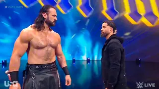 Drew McIntyre confronts Jey Uso - WWE RAW 9/4/2023