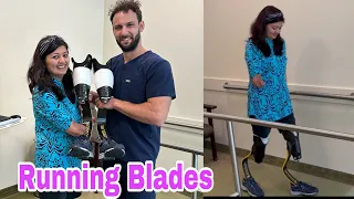 Running Blades - My New Goal..☺️😊 | 5 साल के बाद ये दिन मेरे जीवन में आया हे..🏃‍♀️🏃‍♀️