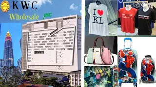 Enjoyable visit to KWC Kenanga Wholesale Fashion City in Kualalumpur Malaysia with Friends,Shopping