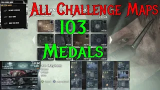 Batman: Arkham Challenge Maps Without Grappling (All Parts)