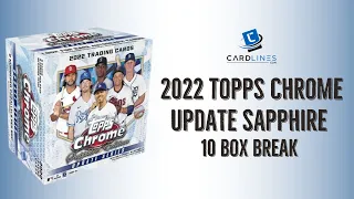 2022 Topps Chrome Update Sapphire Break