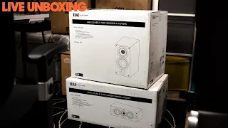 ELAC Uni-Fi 2.0 - Live Unboxing: UB5.2 Bookshelf  & UC5.2 Center Channel