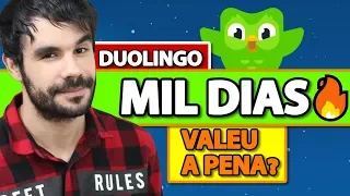 MIL DIAS DE OFENSIVA NO DUOLINGO – VALEU A PENA?