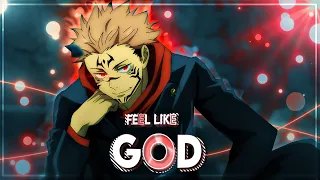 Feel like god ❤️‍🔥| Sukuna jujutsu kaisen ||| [edit/amv]