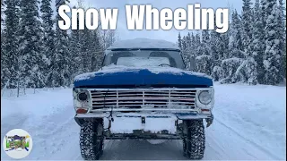 1969 Ford Highboy Snow Wheeling