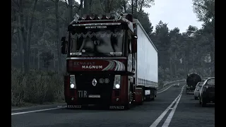 [ETS2, 1.41] Timelapse [Promods, Poland Rebuilding] - Renault Magnum - Świnoujście - Lębork