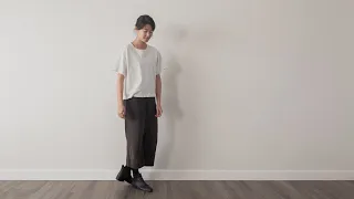 7 looks from my minimalist wardrobe