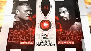 Story of Brock Lesnar vs Roman Reigns | WrestleMania 31