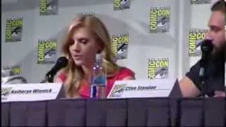 Katheryn Winnick & Jessalyn Gilsig On: Their Most Difficult Scenes. Vikings Panel, Comic Con 2013