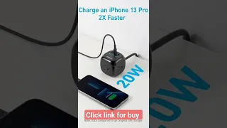 Anker 20W USB C Power Strip Charging for iPhone15/15 Plus/15 Pro/15 Pro link👇 https://a.co/d/cRSykLg