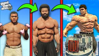 FRANKLIN Become GOD HULK to save AVENGERS ARMY in GTA 5 | THUGBOI MAX