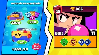 6X ÖZEL TEKLİF ve 11 SEVİYE BİBİ !!! - Brawl Stars