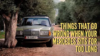 Things that go wrong when your Mercedes sits too long.