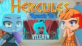 Hercules Reacts to Meg's Villian Song//Not my Audio🔥