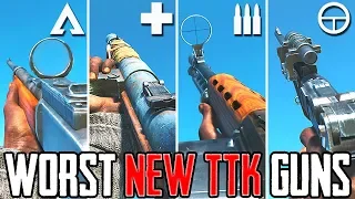 The NEW WORST GUNS for EVERY CLASS in Battlefield 5 (AFTER TTK CHANGES)