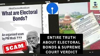 Truth about Electoral Bonds and political parties | Supreme Court Verdict and what SBI disclosed?