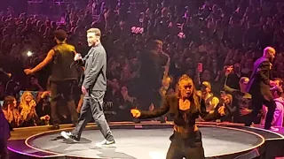 JUSTIN TIMBERLAKE FORGET TOMORROW TOUR SEATTLE 5/3/24 PLAY--SUIT AND TIE