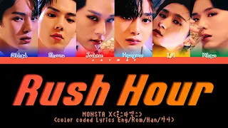 MONSTA X Rush Hour Lyrics (몬스타엑스 Rush Hour 가사) Color Coded Lyrics