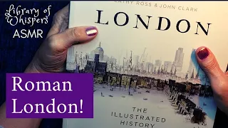 ASMR | Roman London - Whispered Reading Lovely Library Book Browsing Page Turning