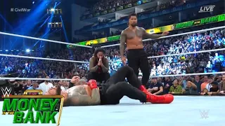 FULL MATCH - Bloodline Civil War: Roman Reigns & Solo Sikoa vs The Usos - WWE MITB 2023