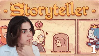 this game is SO DRAMATIC i LOVE IT | Storyteller Part 1