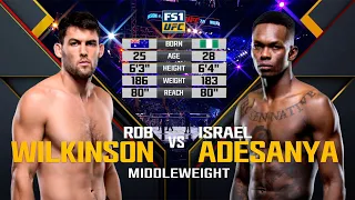 UFC Debut: Israel Adesanya vs Rob Wilkinson | Free Fight