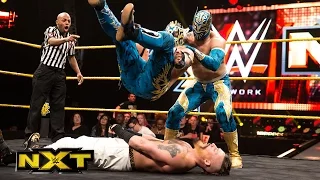 Enzo Amore & Colin Cassady vs. The Lucha Dragons – No. 1 Contenders’ Match: WWE NXT, March 11, 2015