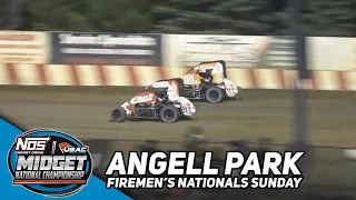 HIGHLIGHTS: USAC NOS Energy Drink National Midgets | Angell Park Speedway | September 3, 2023